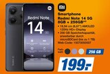 Smartphone Redmi Note 14 5G 8GB + 256GB im Angebot bei expert in Offenburg Smartphone Redmi Note 14 5G 8GB + 256GB Angebote von Xiaomi bei expert Offenburg für 199,00 €