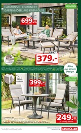 Bürostuhl im Segmüller Prospekt "Gartenmöbel" auf Seite 11