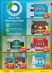 Tafelwasser im Netto Marken-Discount Prospekt in Wiesbaden Aktueller Netto Marken-Discount Prospekt mit Tafelwasser, "Aktuelle Angebote", Seite 20