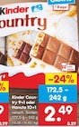 Country try 9+1 oder Hanuta 10+1 von Kinder im aktuellen Netto Marken-Discount Prospekt für 2,49 €