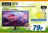 Monitor L27-4e im Angebot bei expert in Konstanz Monitor L27-4e Angebote von Lenovo bei expert Konstanz für 79,00 €