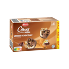 Promo 8 CÔNES VANILLE-CHOCOLAT à 1,89 € dans le catalogue Aldi à Vivonne