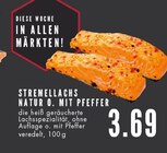 Aktuelle Lachs Angebote bei EDEKA in Bochum Aktuelles Stremellachs Natur o. mit Pfeffer Angebot bei EDEKA in Bochum ab 3,69 €