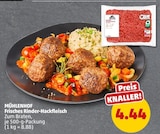 Frisches Rinder-Hackfleisch bei Penny im Buchen Prospekt für 4,44 €