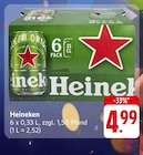 Heineken bei E center im Umkirch Prospekt für 4,99 €