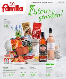 Aktueller famila Nordost Prospekt "Ostern genießen!" Seite 1 von 12 Seiten für Waren