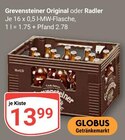 Original Angebote von Grevensteiner bei GLOBUS Neubrandenburg für 13,99 €