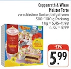 Meister Torte Angebote von Coppenrath & Wiese bei nah und gut Würzburg für 5,99 €