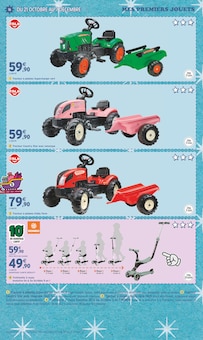 Promotion Tracteur Enfant dans le prospectus Intermarché, valable du 21/10/2025 au 07/12/2025 Promo Tracteur Enfant dans le catalogue Intermarché du moment à la page 16