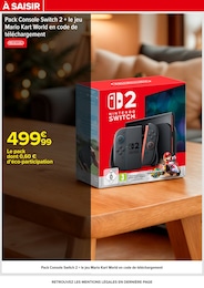 Prix et réduction Switch dans le prospectus Carrefour en cours Offre Switch dans le catalogue Carrefour du moment à la page 2