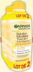 Solution micellaire tout en 1 à la vitamine C - Garnier en promo chez Intermarché Solution micellaire tout en 1 à la vitamine C - Garnier dans le catalogue Intermarché