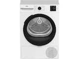 BM3T38249W Wärmepumpentrockner (8 kg, Weiß) von BEKO im aktuellen MediaMarkt Saturn Prospekt für 379,00 €