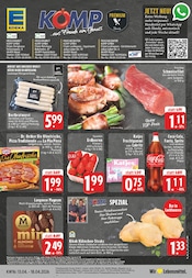 Aktueller EDEKA Supermarkt Prospekt in Hamminkeln und Umgebung, "Aktuelle Angebote" mit 24 Seiten, 13.04.2026 - 18.04.2026