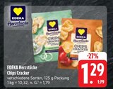 Herzstücke Chips Cracker Angebote von EDEKA bei EDEKA Altenburg für 1,29 €