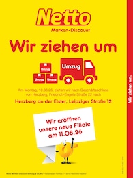 Netto Marken-Discount Prospekt für Herzberg (Elster) mit 2 Seiten