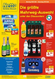 Netto Marken-Discount Prospekt für Bad Dürrheim mit 6 Seiten Netto Marken-Discount Prospekt für Bad Dürrheim: "DER ORT, AN DEM DU IMMER AUSGEZEICHNETE PREISE FINDEST.", 6 Seiten, 02.11.2026 - 07.11.2026