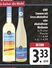 Sommerzeit Secco alkoholfrei bei EDEKA im Zellingen Prospekt für 3,33 €