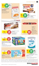 Promos Nutella dans le catalogue "34% EN AVANTAGE CARTE" de Intermarché Hyper Nutella en promo dans le catalogue Intermarché Hyper à la page 17