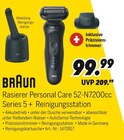 Rasierer Personal Care 52-N7200cc Series 5 + Reinigungsstation Angebote von BRAUN bei MEDIMAX Kleve für 99,99 €