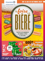 Catalogue Supermarchés de E.Leclerc à Rodelle Prospectus E.Leclerc à Rodelle, "la foire à la BIÈRE", 28 pages, 14/10/2025 - 25/10/2025