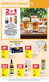 Promos Leffe dans le catalogue "Carrefour market" de Carrefour Market Leffe en promo dans le catalogue Carrefour Market à la page 45