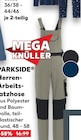 Herren-Arbeitslatzhose im Angebot bei Kaufland in Greifswald Herren-Arbeitslatzhose Angebote von PARKSIDE bei Kaufland Greifswald für 16,99 €