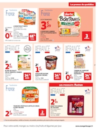 Offre Jambon sec dans le catalogue Auchan Supermarché du moment à la page 17