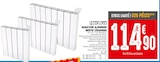 Promo Radiateur Aluminium Inertie Céramique à 114,90 € dans le catalogue Brico Cash à Gauchy