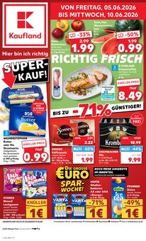 Krombacher im aktuellen Kaufland Prospekt (Bornheim) Krombacher im Kaufland Prospekt "Hier bin ich richtig" mit 69 Seiten (Bornheim)