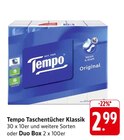 Aktuelle Taschentücher Angebote bei EDEKA in Pforzheim Aktuelles Taschentücher Klassik Angebot bei EDEKA in Pforzheim ab 2,99 €