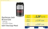 Aktuelle Coca Cola Angebote bei METRO in Bremen Aktuelles Gentleman Jack& Coca Cola Angebot bei METRO in Bremen ab 2,73 €