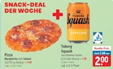 Pizza + Tuborg Squash im Angebot bei famila Nordost in Neustadt Pizza + Tuborg Squash Angebote bei famila Nordost Neustadt für 2,00 €