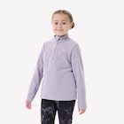 Fleecepullover Kinder Gr. 122–170 halber Reißverschluss Wandern - MH100 violett für 6,99 € bei Decathlon im Angebot Fleecepullover Kinder Gr. 122–170 halber Reißverschluss Wandern - MH100 violett im aktuellen Decathlon Prospekt