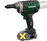 Akku-Blindniet-Setzgerät 20 V im Lidl Prospekt Akku-Blindniet-Setzgerät 20 V von PARKSIDE im aktuellen Lidl Prospekt für 59,99 €