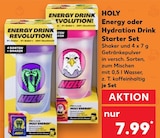 Energy Drink Starter Set Angebote von HOLY bei Kaufland Kaiserslautern für 7,99 €