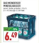 Mineralwasser im Angebot bei Marktkauf in Dülmen Mineralwasser Angebote von Bad Meinberger bei Marktkauf Dülmen für 6,49 €