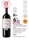 AOP Bordeaux HVE3 Magnum 2023 - Château Bouchereau en promo chez Intermarché Hyper Pau à 6,67 €