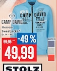 Herren-Sweatjacke Angebote von Camp David bei Kaufhaus Stolz Cuxhaven für 49,99 €