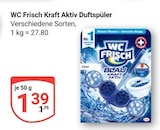 Kraft Aktiv Duftspüler im Angebot bei GLOBUS in Neustadt Kraft Aktiv Duftspüler Angebote von WC Frisch bei GLOBUS Neustadt für 1,39 €