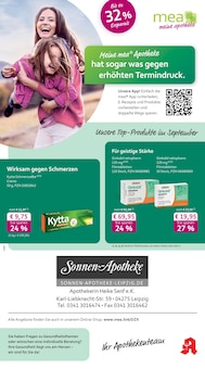 mea - meine apotheke Prospekt Unsere September-Angebote mit 4 Seiten