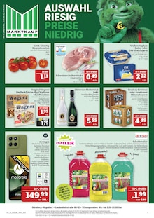 Marktkauf Prospekt der Woche "GANZ GROSS in kleinsten Preisen!" Seite 1, 12.05.2025 bis 17.05.2025 für Nürnberg Aktueller Marktkauf Prospekt "GANZ GROSS in kleinsten Preisen!" Seite 1 von 40 Seiten für Nürnberg