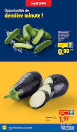 Prix et réduction Concombre dans le prospectus Lidl en cours Offre Concombre dans le catalogue Lidl du moment à la page 4