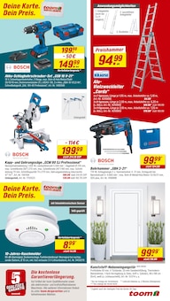 Bohrmaschine Angebot im toom Baumarkt Prospekt, gültig von 14.06.2025 bis 20.06.2025 Bohrmaschine Angebot im aktuellen toom Baumarkt Prospekt auf Seite 15