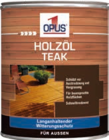 Holzöl Teak im Angebot bei Bauzentrum Borgers in Kleve Holzöl Teak Angebote von OPUS1 bei Bauzentrum Borgers Kleve für 9,99 €