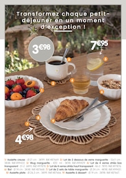 Prix et réduction Assiette dans le prospectus B&M en cours Offre Assiette dans le catalogue B&M du moment à la page 6