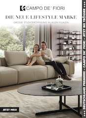 Aktueller Trösser - Der Polstermöbel-Spezialist Prospekt mit Sofa, "DIE NEUE LIFESTYLE MARKE", Seite 1