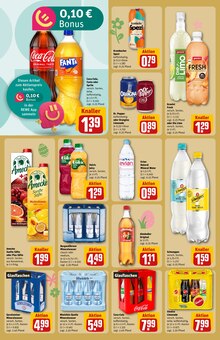 Coca Cola im REWE Prospekt "Dein Markt" mit 34 Seiten (Euskirchen)