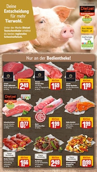 Rindfleisch im aktuellen REWE Prospekt (Leipzig) Rindfleisch im REWE Prospekt "Dein Markt" mit 37 Seiten (Leipzig)