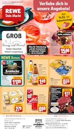 REWE Prospekt "Dein Markt" für Velbert, 26 Seiten, 09.02.2026 - 14.02.2026