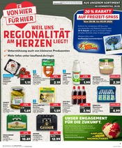 Sahne im Kaufland Prospekt in Suhl Aktueller Kaufland Prospekt mit Sahne, "Aktuelle Angebote", Seite 9